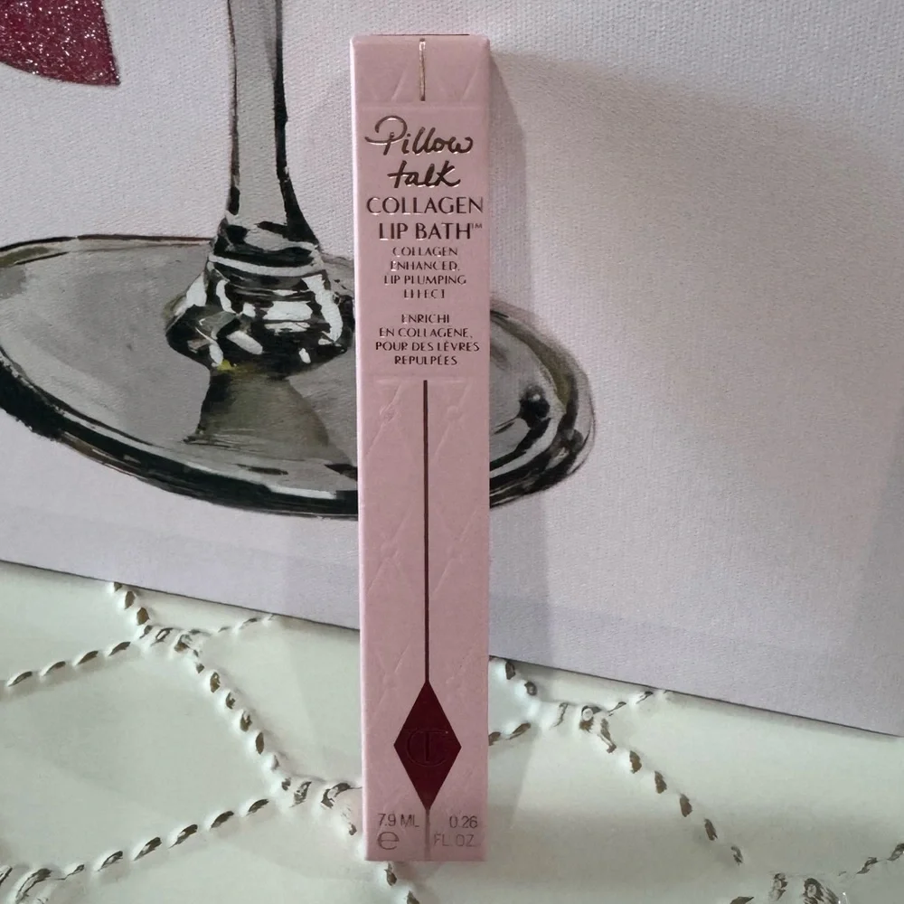 💖Charlotte Tilbury Pillow Talk COLLAGEN LIP BATH